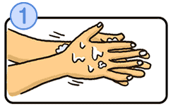 手の洗い方の画像1