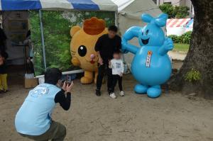 着ぐるみ記念撮影の写真②